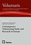 Contemporary Volunteering Study and Research in Europe