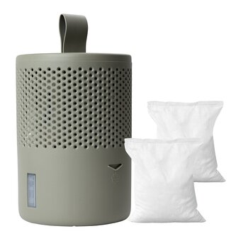 Everbrand pohlcovač vlhkosti Absodry Duo Family Bag 6-series, BONUS PACK 2 x náplň, zelený