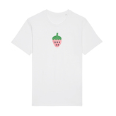 Tričko Pískací jahoda bílé Bílé XS