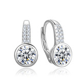 NB-3775 Stříbrné náušnice se zirkony