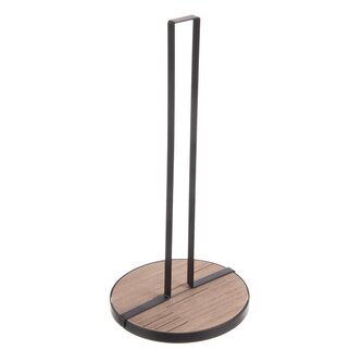 Stojan na papírové utěrky dřevo/kov LINE