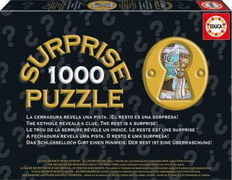 EDUCA Surprise puzzle Kulatý stůl rytířů 1000 dílků