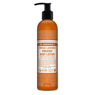 Dr. Bronner´s Tělové mléko Pomeranč - Levandule 240ml Dr. Bronner's
