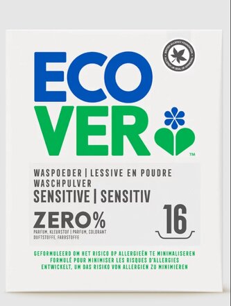 Univerzální prací prášek koncentrát ZERO 16pd 1,2kg Ecover