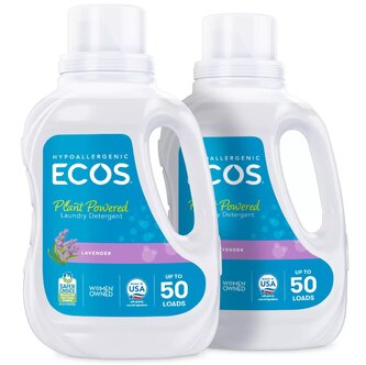 Ecos by Earth Friendly Products Hypoalergenní prací prostředek s enzymy – Levandule 1,5l Ecos