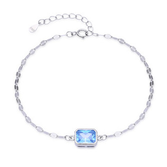 NB-1317 Stříbrný náramek s tyrkysovým kamenem