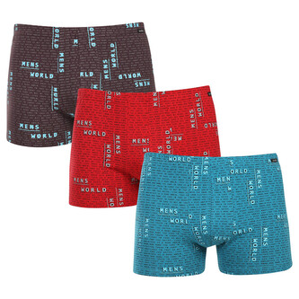 3PACK pánské boxerky Andrie vícebarevné (PS 5784) L