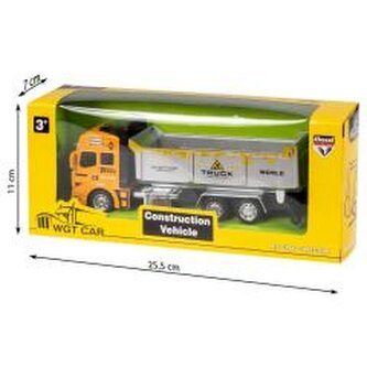 Wywrotka budowlana z przyczepą