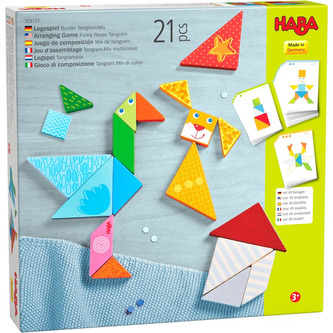 Haba Tangram - tvary a postavičky, věk: 3+