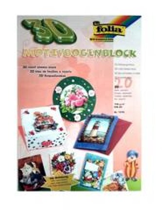 Blok 3D 20 arkuszy ze wzorami