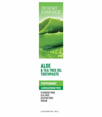 Zubní pasta aloe a tea tree oil 176g Desert Essence