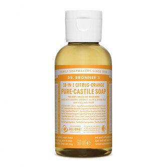 Dr. Bronner´s Tekuté universální mýdlo ALL-ONE! Citron - Pomeranč 60ml Dr. Bronner's