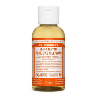 Dr. Bronner´s Tekuté universální mýdlo ALL-ONE! Teatree 60ml Dr. Bronner's
