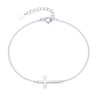 NB-1321 Dámský stříbrný náramek křížek