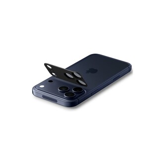 Spigen Glass tR EZ Fit Optik Pro XL sklo na fotoaparát iPhone 17 Pro Max černé