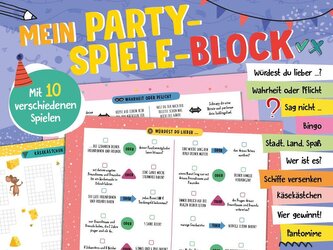 Mein Party-Spiele-Block