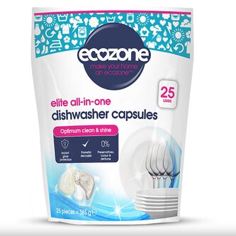 Kapsle na nádobí Elite All-in-one 25ks Ecozone