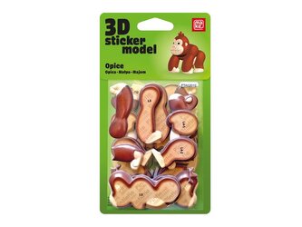3D Sticker Model ZOO Opice - MAKE 1042611