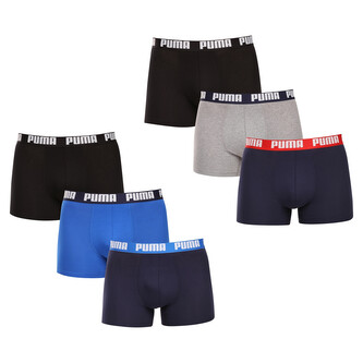 6PACK pánské boxerky Puma vícebarevné (701227792 002) XL