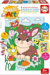 EDUCA Malování podle čísel: Králík a Křeček