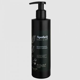 ApotheQ Warrior Šampon na vlasy - regenerační, proti lupům 250ml ApotheQ