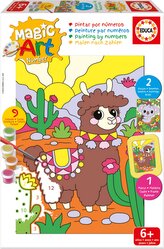 EDUCA Malování podle čísel: Koala a Lama