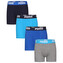 4PACK chlapecké boxerky Puma černé (701236149 002) 152