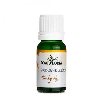Skořicovník cejlonský - silice 10ml Soaphoria
