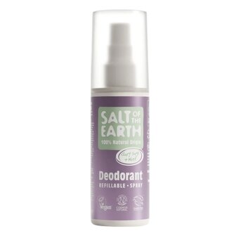 Minerální deodorant ve spreji CLARY SAGE + MINT 100ml Salt of the Earth
