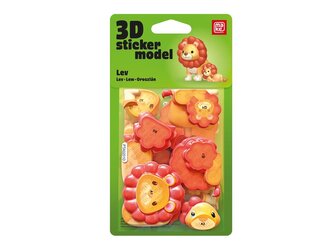 3D Sticker Model ZOO Lev - MAKE 1042609