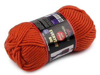 Příze pletací Everyday BIG 100 g - 1 ks - 14 (70807) oranžová mrkvová