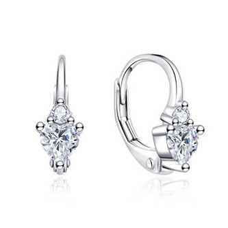 NB-3790 Stříbrné náušnice na klapku