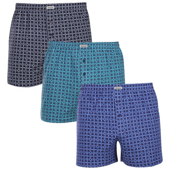 3PACK pánské trenky Andrie vícebarevné (PS 5836) XL