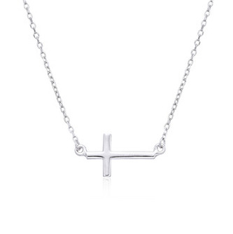 NB-2441 Stříbrný náhrdelník kříž
