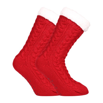 Teplé ponožky Gianvaglia červené (1565) 35/42