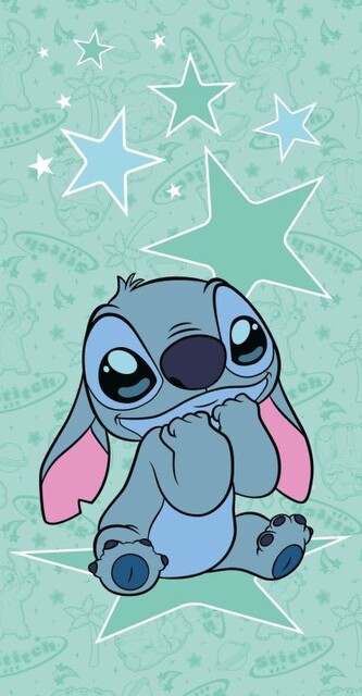 Osuška Lilo a Stitch Starstitch 70x140 cm