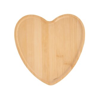 Tác bambus SRDCE 22x22 cm