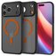 Spigen Ultra Hybrid MagSafe, frost black orange - iPhone 17 Pro