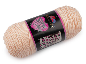 Pletací příze Super Soft Yarn 200 g - 1 ks - 14 (80865) lososová světlá