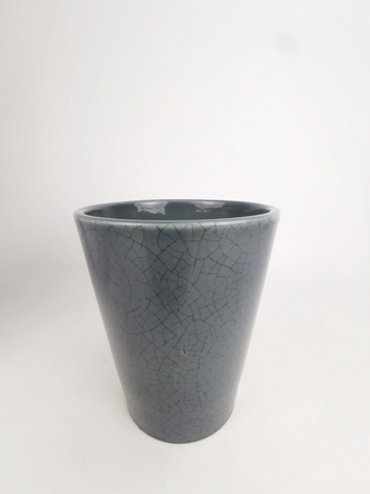 Květináč na orchidej Glaze 15 cm zelený, 2. jakost