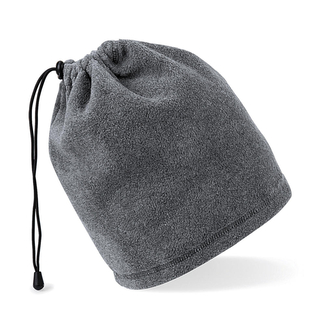 Čepice (šála) Beechfield Suprafleece Combo - šedá