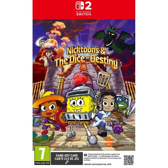 Nicktoons & The Dice of Destiny (Game Key Card) (Switch 2)