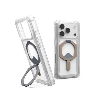 UAG Plasma XTE Magsafe,Clear/Titanium - iPhone 17 Pro