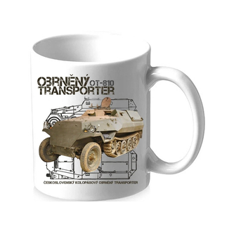 Hrnek Striker Transporter OT-810 - bílý