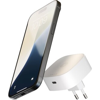 ZENS Adapter MagSafe/Qi2 nabíječka s USB-C (15+18W) bílá