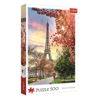 Trefl Puzzle Eiffelova věž Paříž Bloom 500 dílků, věk: 12+