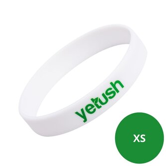 Yetush Smooth Citronella náramek s citronelou XS - Bílý