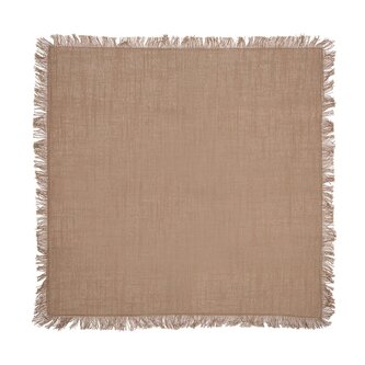 Ubrousek bavlna 4 ks 45x45 cm hnědá