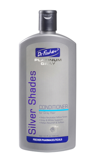 Dr. Fischer Vlasový kondicionér pro šedivé vlasy Platinum Gray 400ml