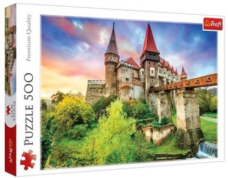 Trefl Puzzle 500 Hrad v Rumunsku, věk: 12+